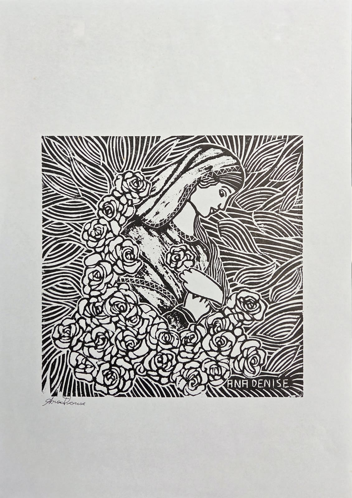 Nossa Senhora das rosas