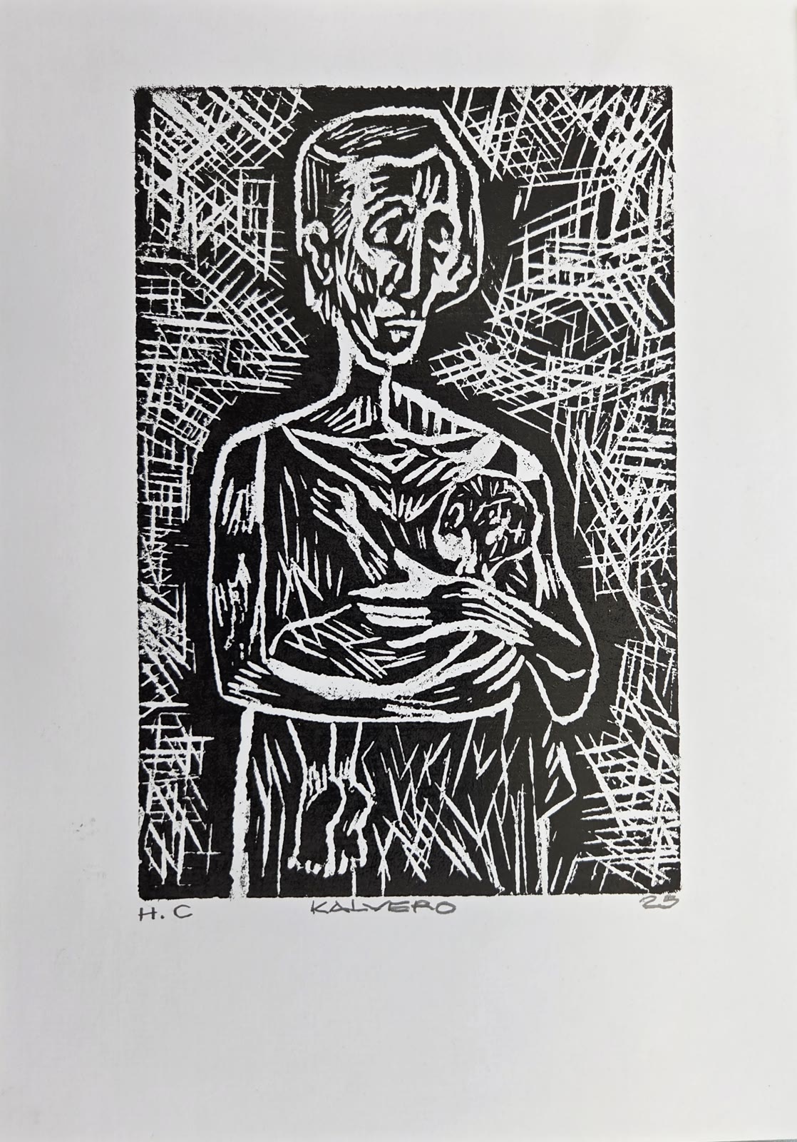 s/título (Mulher com criança no colo)