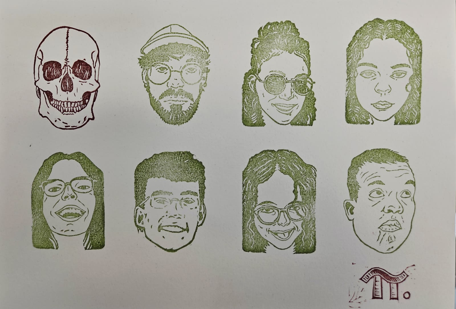 s/título (Série de rostos 2)
